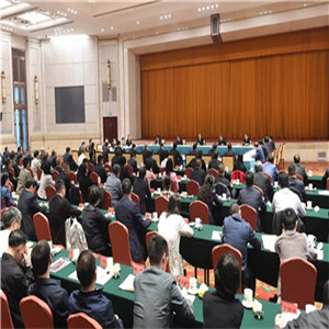 绿之韵董事长胡国安参加纪念光彩事业发起实施25周年座谈会