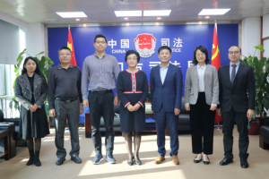 无限极（中国）有限公司拜访江门市司法局