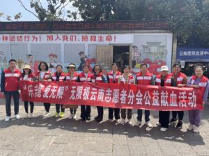 汇聚爱的力量 无限极志愿者积极参与无偿献血