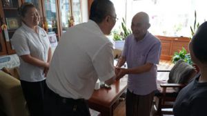 双迪党支部开展慰问抗美援朝退伍老兵活动
