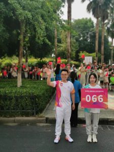 杭州第19届亚洲运动会这位火炬手来自康恩贝