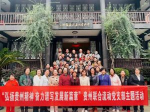 新时代贵州联合流动党支部开展党建主题活动