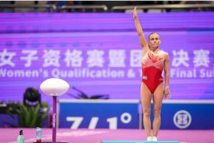 天狮健康大使丘索维金娜勇闯杭州亚运赛场