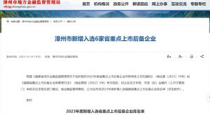 安发(福建)生物科技有限公司入选福建省重点上市后备企业