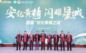 绿之韵胡国安出席长沙安化商会2023年年会