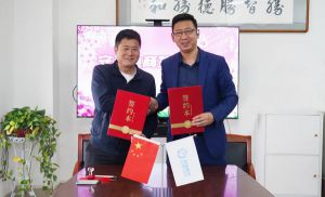 双迪桃花与守正电商首批生产订单签约落地