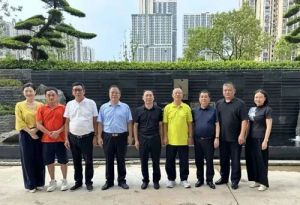 安化县政协主席一行调研绿之韵中心