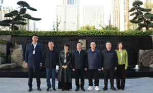 长沙市人大常委会副主任李伟群调研绿之韵