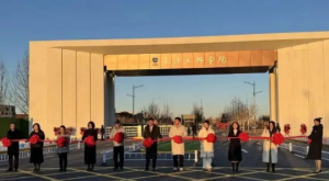 天津天狮学院新校门揭牌仪式隆重举行