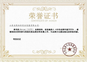 安然荣登《中华品牌年鉴2025》