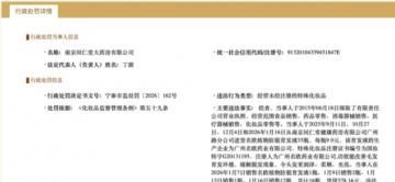 南京同仁堂大药房销售未经注册特殊化妆品被处罚</a>